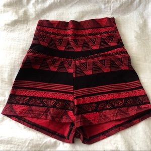 American Apparel High Waisted Cotton Shorts